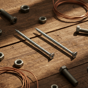 Vis à tête fraisée Torx en acier au carbone de qualité industrielle, classe 4.8, 6.8, métrique et impérial, zinguées, nickelées, oxydées noires, à pas grossier - Product Image 1