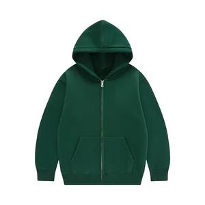 Custom Men’s Zipper Hoodie High Quality Cotton Fleece Full <b>ZIP</b> <b>Hooded</b> Sweatshirt Casual Wear Wholesale - Product Image 1