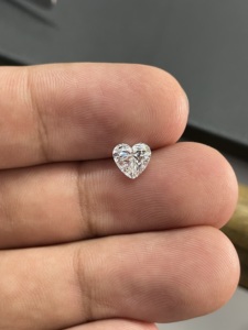 Diamantes Cultivados en Laboratorio con Certificación IGI, Corte en Forma de Corazón, de 1 a 5 Quilates, Claridad VVS2, Corte Excelente, Color E, para Joyería, Venta al Por Mayor - Product Image 2