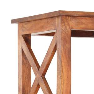 Librero Rectangular Grande de Madera Maciza de Acacia, Diseño Elegante - Product Image 4