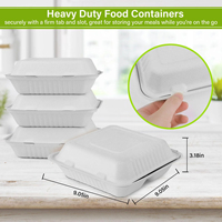 Boîte alimentaire jetable pour plats à emporter, vente en gros au Pakistan, haute qualité, OEM ODM, boîte alimentaire jetable anti-fuite