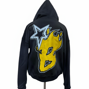 Sudadera con capucha y cremallera para hombre, con estampado digital de invierno, la más vendida y demandada, de la mejor moda, fabricada en fábrica, precio económico, 100% algodón. - Product Image 2