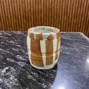 Brûleur à Bakhoor en Résine et Bois Premium, Finition Bois d'Acacia, Porte-Encens Décoratif Madkhan, Parfum Oud, Fait Main pour la Maison - Product Image 2