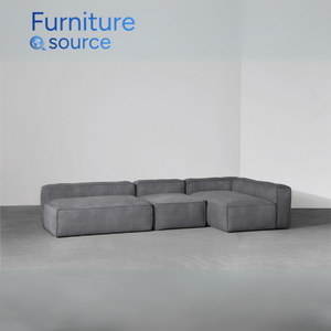 Sofá cómodo de lujo en forma de L-Sofá en forma de L de espuma de alta resistencia con base de madera-Precio de fábrica directo Proveedor de sofá en forma de L - Product Image 4