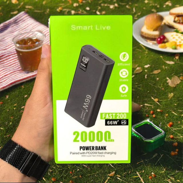 Fast Charging 20000mAh 30000mAh Portable Phone Charger Outdoor Power Bank