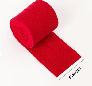 HAWK SPORTS INDUSTRIES - Muñequeras Deportivas de Algodón Rojo para Mujer, Ajustables, Soporte para Muñeca, Boxeo, Levantamiento de Pesas, Entrenamiento de Fuerza, Protección para la Palma - Product Image 3
