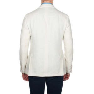 Traje de Hombre, Corte Slim, Tallas Grandes, Impermeable, Transpirable, Antiarrugas, Estilo Casual de Negocios, para Boda, Blazer Cruzado con Cuello Mao - Product Image 2