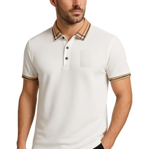 Camisas Formales de Manga Corta para Hombre, Tejidas, Ecológicas, Personalizadas al por Mayor, OEM/ODM, Impresión Digital en Grandes Cantidades - Product Image 1