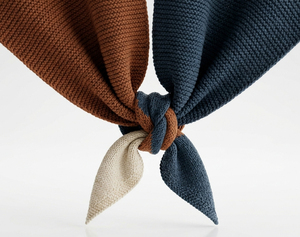 Écharpe triangulaire grande taille en laine tricotée 100% pour femme, style coréen, double usage, haut de gamme, collection automne-hiver, vente en gros - Product Image 2