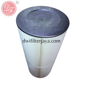 แผ่นกรองฝุ่นอุตสาหกรรมแบบจีบ ล้างทำความสะอาดได้ ขายดี - Product Image 2