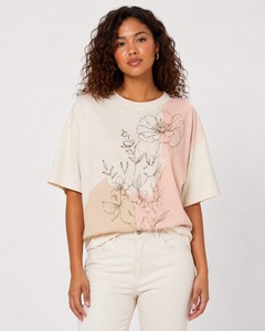 Camiseta de Verano Extra Grande para Mujer, de Alta Calidad, Personalizada, Manga Corta, Tejido de Poliéster/Algodón, Transpirable, de Secado Rápido y Ecológica - Product Image 1