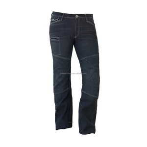 Unisex Slim Fit Motorrad-Biker-Jeans mit Futter Winddicht Atmungsaktiv Anpassbar Hochwertig Schützend Stylisch Auto-Rennbekleidung - Product Image 2