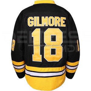 2025 Boston Hockey #18 Jersey Meilleur haute qualité Deltress Trading Tissu épais respirant à séchage rapide pour le hockey sur glace - Product Image 2