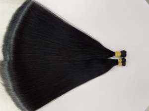 Precio al por mayor Remy Bulk Extensiones de cabello doble y simple Extensiones de cabello natural, onda profunda, Extensiones de cabello humano - Product Image 4