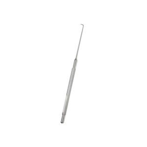 Crochet de maintien des tumeurs 5 mm de long, à extrémité arrondie à 90 degrés, longueur 160 mm, rétracteurs de paupières - Product Image 2
