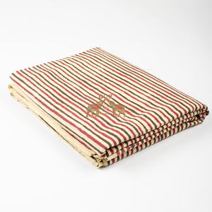 ผ้าพิมพ์ลายบล็อกอินเดีย ผ้าลายทางพิมพ์ลายบากรู สำหรับทำเสื้อผ้า ผ้าฝ้ายเนื้อนุ่ม ลายพิมพ์บากรู - Product Image 3