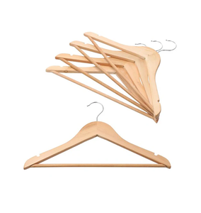 High-Grade Wood Clothes <b>Hangers</b> Non-Slip Wide Shoulder Clothes <b>Hanger</b> New Design For Your Bedroom Wardrobe Accessories - Product Image 4