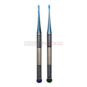 Kit de 7 Piezas de Elevadores de Raíz Mini y PDL de Alta Calidad para Procedimientos Dentales, Acero Inoxidable, Fuente de Alimentación Manual, Luxación - Product Image 2