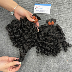 Extensiones de Cabello Humano Natural Rizado Pixie, 100% Cabello Humano Virgen, Proveedor Confiable - Product Image 4