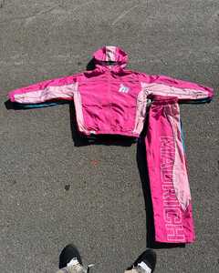 Conjunto Deportivo Rosa Personalizado para Niñas, Chaqueta con Capucha y Cremallera, Pantalones Largos, Transpirable, Estilo Deportivo, Ropa de Primavera - Product Image 1