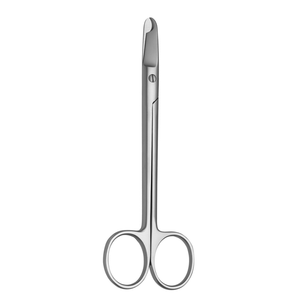 Ciseaux de précision Spencer Stitch Manual 4,5 pouces pour la suppression des sutures, en acier inoxydable chirurgical, instrument médical et dentaire réutilisable, certifié CE - Product Image 2