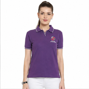 เสื้อโปโลผู้หญิง แขนสั้น ใส่สบาย ระบายอากาศได้ดี มีหลายสีและหลายขนาด สำหรับใส่ในช่วงฤดูร้อน - Product Image 3