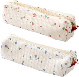 Bolsa acolchada de algodón, nuevo estilo, bolsa para móvil, bolsa para lápices, bolsa elegante de última moda para mujeres y niños. - Product Image 2