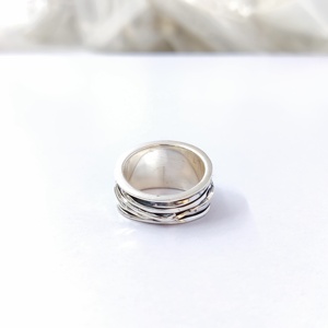 Anillo de coral turquesa nepalí tibetano, anillo de mujer de estilo indio, anillo de plata bohemio - Product Image 4