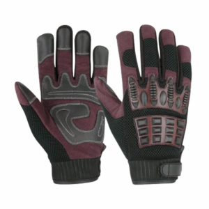Synthetic Leather <b>Wool</b> Twill Casual Work Gloves Reinforcing Grip Safety High Quality Anti-slip <b>Thermal</b> Four Seasons Men Women - Product Image 4