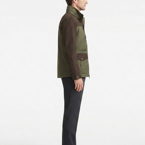 Chaqueta Utilitaria Moderna para Hombre, Diseño Simple con Cierre Frontal y Bolsillos Prácticos, Chaqueta Ligera para Uso Diario, Trabajo y Actividades al Aire Libre - Product Image 4