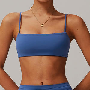 Soutien-gorge de sport à bretelles pour femme, respirant, sexy, dos élégant, push-up, pour fitness, yoga, gym, séchage rapide, vêtements de sport - Product Image 4