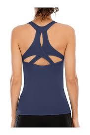 Camisetas deportivas de compresión para mujer, personalizadas, de poliéster sólido, con espalda descubierta, transpirables y elásticas en cuatro direcciones. - Product Image 3