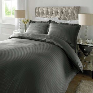 Ensemble de housse de couette rayée en coton 400TC pour la maison, utilisable toute l'année - Product Image 3