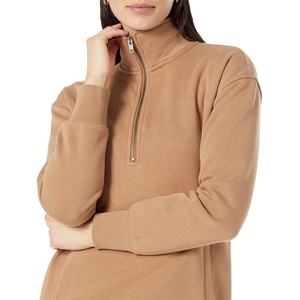 Nouvel arrivage AGAMI SPORTS pour femmes : Ensemble de jogging léger et respirant avec sweat à capuche court à manches longues et demi-zip, idéal pour l'automne, avec poches - Product Image 4
