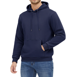 Sweat à capuche pour homme Hip Hop Street Wear, hiver, logo sur le devant, respirant, confortable, coton mélangé, prix bas - Product Image 5