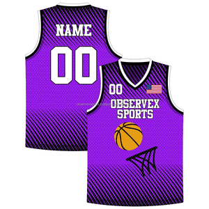 Custom <b>Men</b> Kids Youth Reversible Retro Mesh Basketball Jersey Breathable Printed Tank Top Basketball Jersey - Product Image 1
