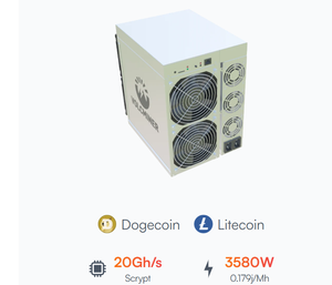 Modèle X16-Q Jasmin-eer avec algorithmes EtHashs offrant une hashrate maximale de 1,95 Gh/s pour une consommation électrique de 620 W. - Product Image 5