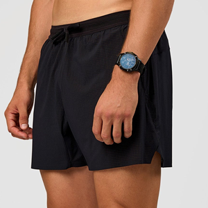 Shorts de sport décontractés pour hommes, longueur genou, été-automne, séchage rapide, respirants, écologiques, avec cordon de serrage, confortables, couleur unie, en toile - Product Image 6