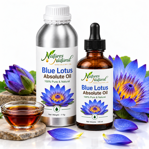 Huile Essentielle de Lotus Bleu d'Inde 100% Pure Distillée à la Vapeur Certifiée Casher et Halal pour Aromathérapie Florale Naturelle - Product Image 5