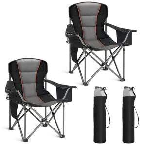 Chaise de jardin en alliage d'aluminium au design moderne, mobilier d'extérieur, style panneau bois, type aluminium métal, emballage carton - Product Image 1