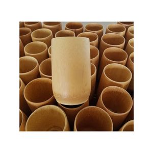 Taza de Bambú 2026 MÁS VENDIDA con Tapa y Funda de Silicona, 100% Madera Natural, Pura, Limpia, Segura, Confiable, Reutilizable, para Café - Product Image 2