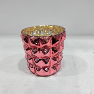 Round <b>Glass</b> Tea Light Holder <b>Heat</b> <b>Resistant</b> Durable High Quality for Home Decoration - Product Image 4