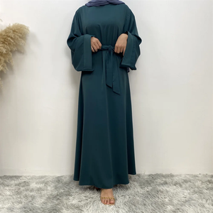 Abaya Modeste Ramadan Musulmane Tendance Robe Longue Turque Kaftan Vêtements Islamiques Musulman pour Femme Robe Hijab Caftan - Product Image 4