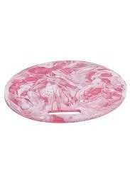 Tabla de Cortar de Resina Hecha a Mano, Diseño Marmoleado Naranja Antideslizante, Apta para Lavavajillas, 1.5 cm de Grosor, Paquete Individual - Product Image 3