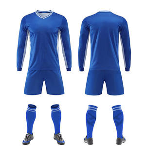 Uniformes de Fútbol de Alta Calidad, Estilo Nuevo, Conjuntos de Camisetas de Entrenamiento de Fútbol Unisex, Sublimación Totalmente Impresa, Manga Larga - Product Image 1
