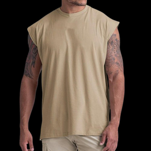 Servicio profesional que garantiza que esta camiseta sin mangas para hombre, de un exportador mayorista, cumpla con los altos estándares de calidad B2B para los compradores. - Product Image 5
