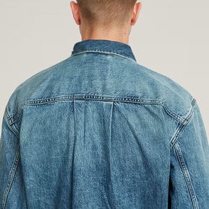 New Arrival Fashion Clothing Streetwear <b>Denim</b> <b>Jackets</b> For Men Best Selling Men Casual Cotton Made Plus Size Jeans Men's <b>Jackets</b> - Product Image 4