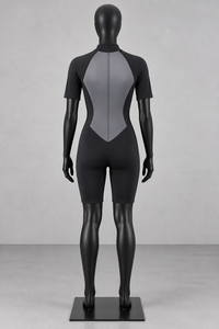 Women's Short Sleeve Neoprene <b>Wetsuit</b> Crew Neck Color Blocked Waterproof All Seasons - Product Image 3