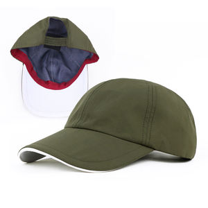 Gorra de Béisbol Verde Oliva de 6 Paneles, Unisex, Ajustable, Color Sólido, Estilo Casual, Cierre a Presión, para las Cuatro Estaciones, Talla Adulto - Product Image 5