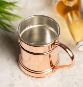 Taza de Agua de Cobre, Diseño Artesanal Duradero para el Hogar, Restaurantes, Hoteles, Oficinas y Cafeterías - Product Image 3